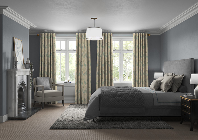 Botanica, Eau De Nil - Made to Measure Curtains - Image 5